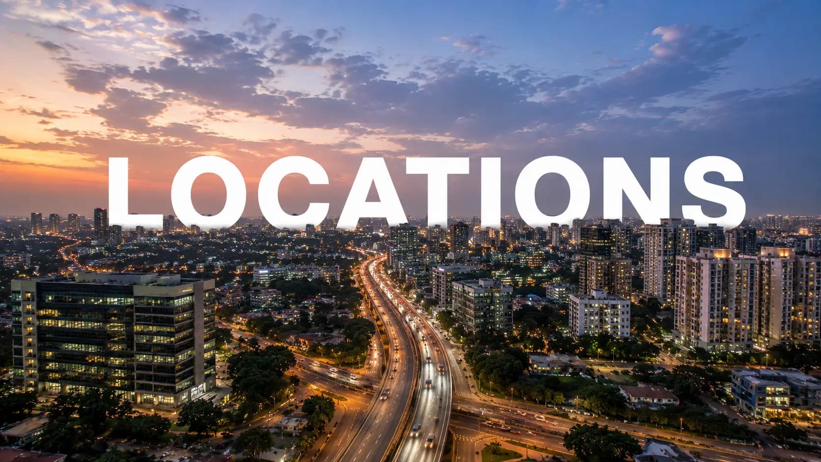 Embassy One Location — Bellary Road, Hebbal, North Bangalore